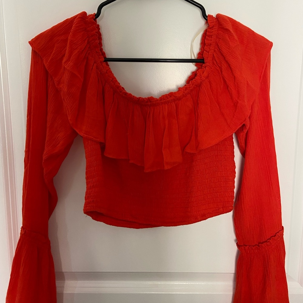Urban Outfitters off the shoulder top